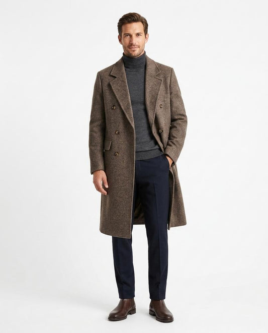 Talbos Closet - Nemir | Double-Breasted Wool Coat Men