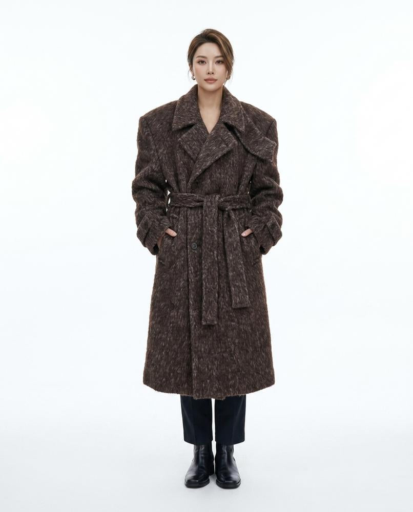 Talbos Closet - Sasel | Oversized Textured Coat Women