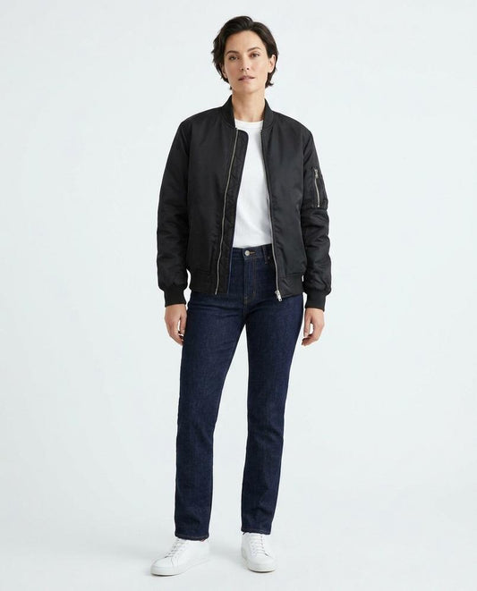 Talbos Closet - Tadar | Lined Zip-Up Jacket Women