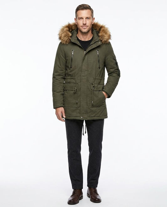 Talbos Closet - Tatir | Lined Hooded Coat Men