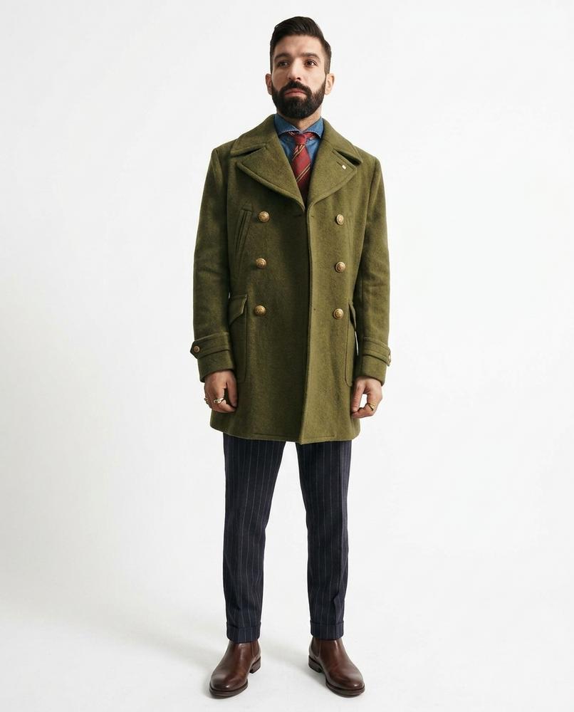 Talbos Closet - Zelor | Double-Breasted Lined Coat Men