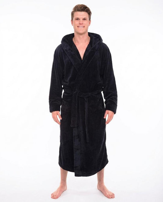 Talbos Closet - Damir | Hooded Plush Coat Men