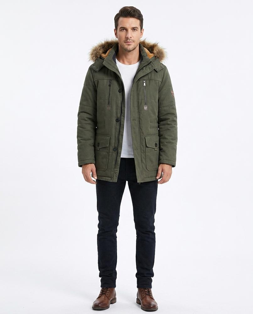 Talbos Closet - Vital | Hooded Fleece-Lined Jacket Men