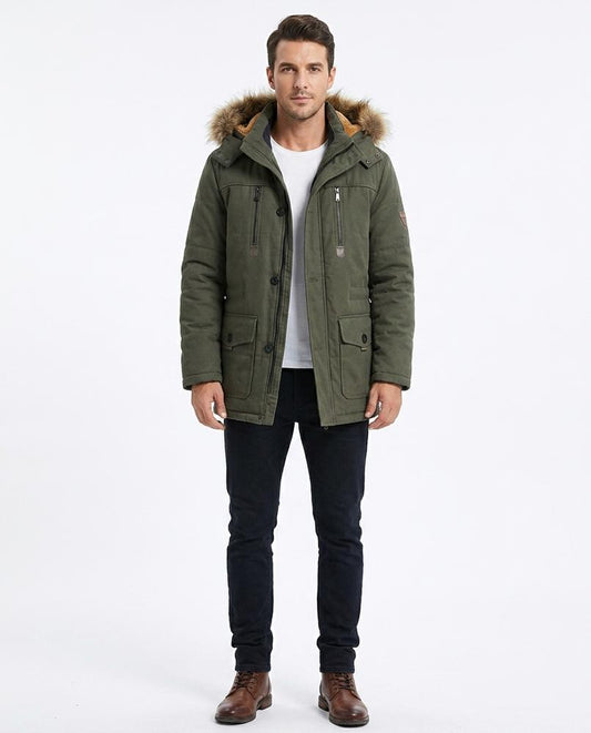 Talbos Closet - Vital | Hooded Fleece-Lined Jacket Men