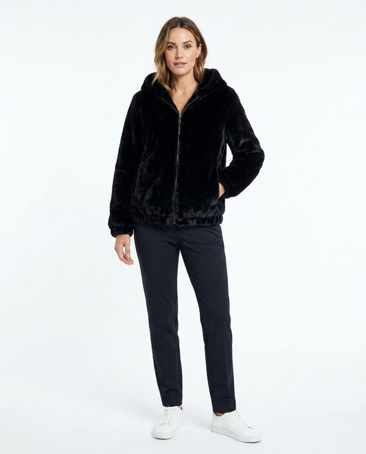 Talbos Closet - Nolin | Plush Hooded Jacket Women