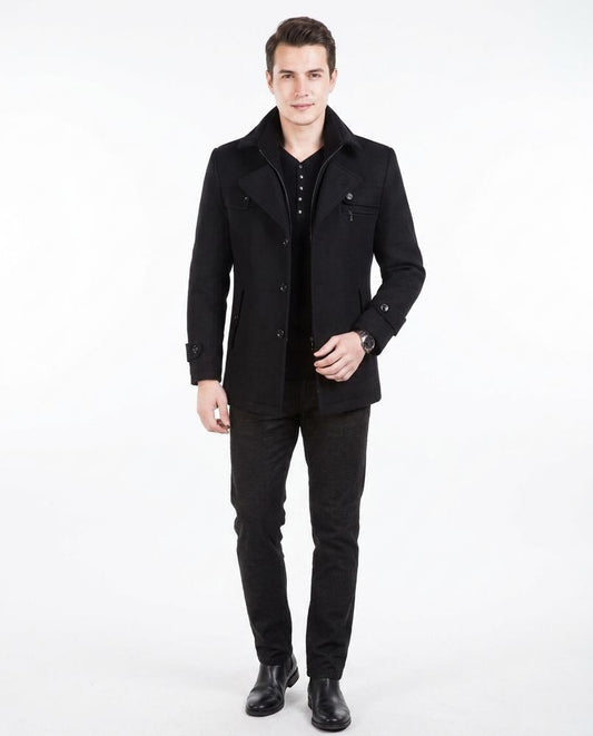 Talbos Closet - Lytir | Wool-Blend Slim-Fit Coat Men