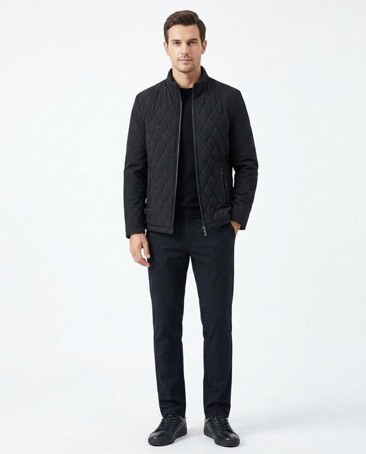 Talbos Closet - Cosin | Quilted Zip-Up Jacket Men