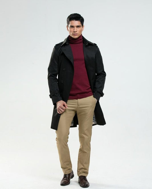 Talbos Closet - Zasol | Single-Breasted Lined Coat Men