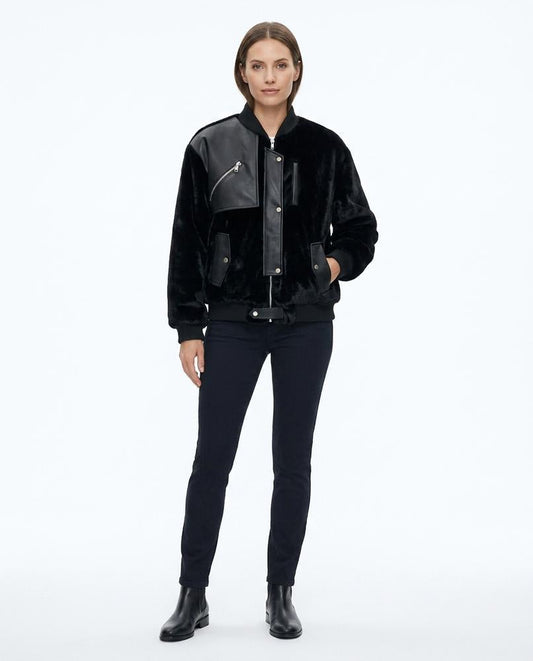 Talbos Closet - Tisin | Paneled Textured Jacket Women