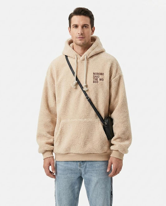 Talbos Closet - Misel | Fleece Embroidered Hoodie Men