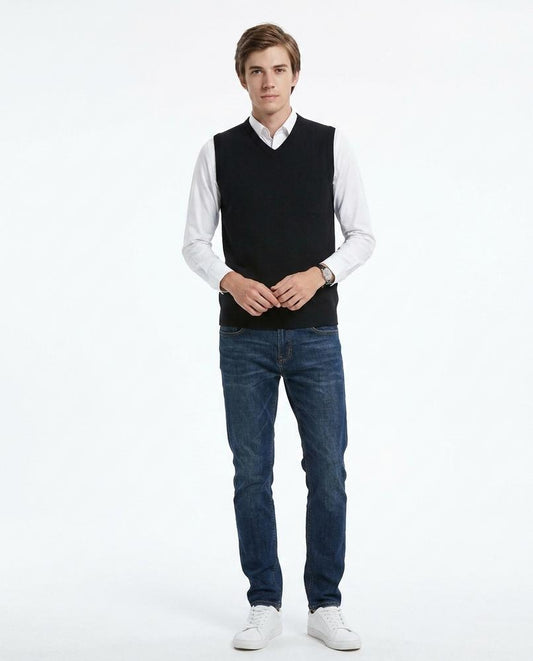 Talbos Closet - Arken | Sleeveless V-Neck Vest Men