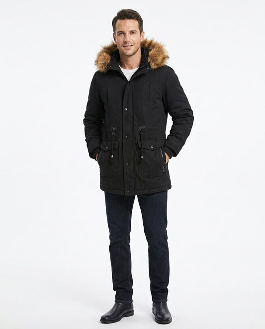 Talbos Closet - Lavar | Padded Hooded Jacket Men