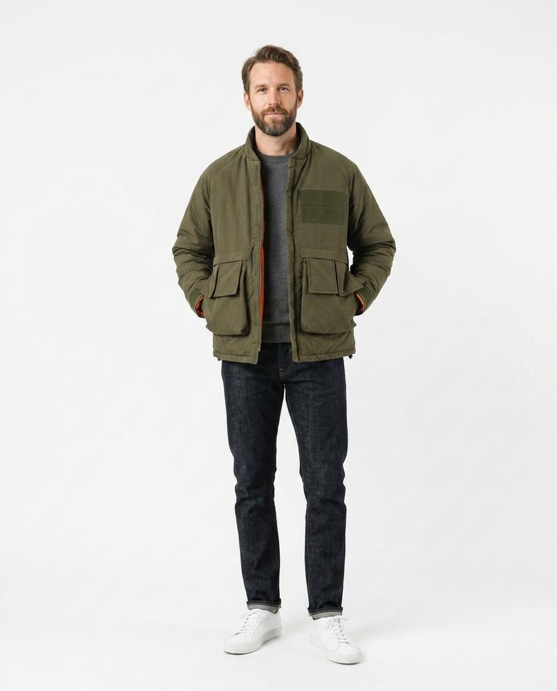 Talbos Closet - Tiram | Padded Multi-Pocket Jacket Men