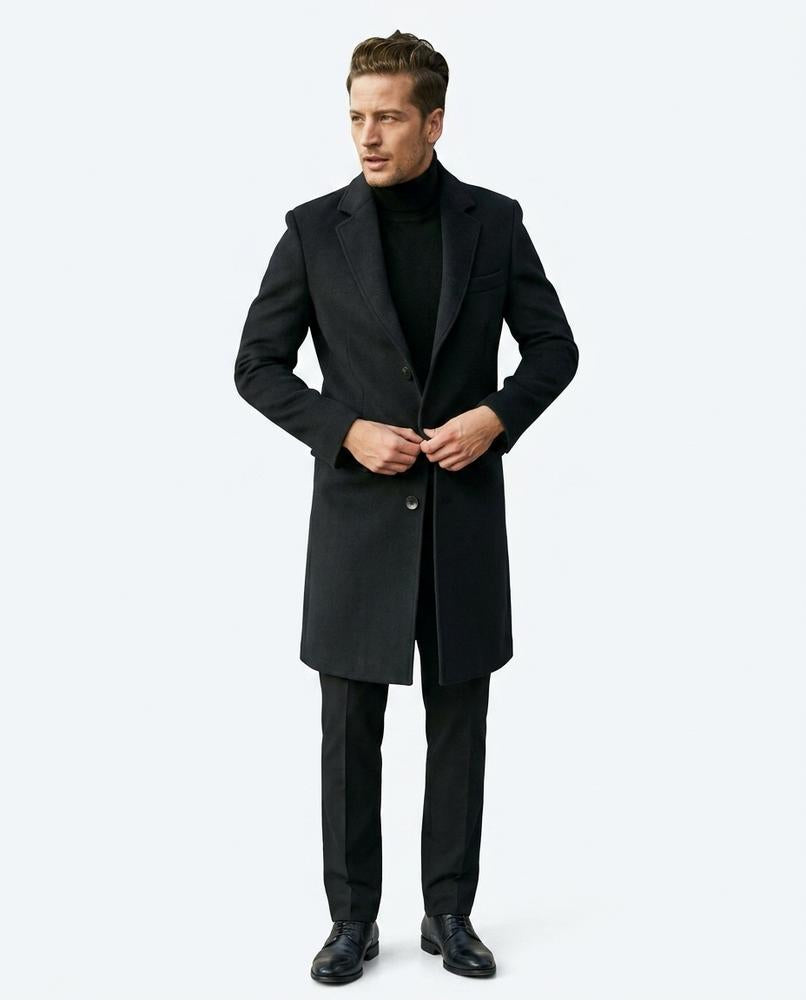 Talbos Closet - Lyzan | Single-Breasted Tailored Coat Men