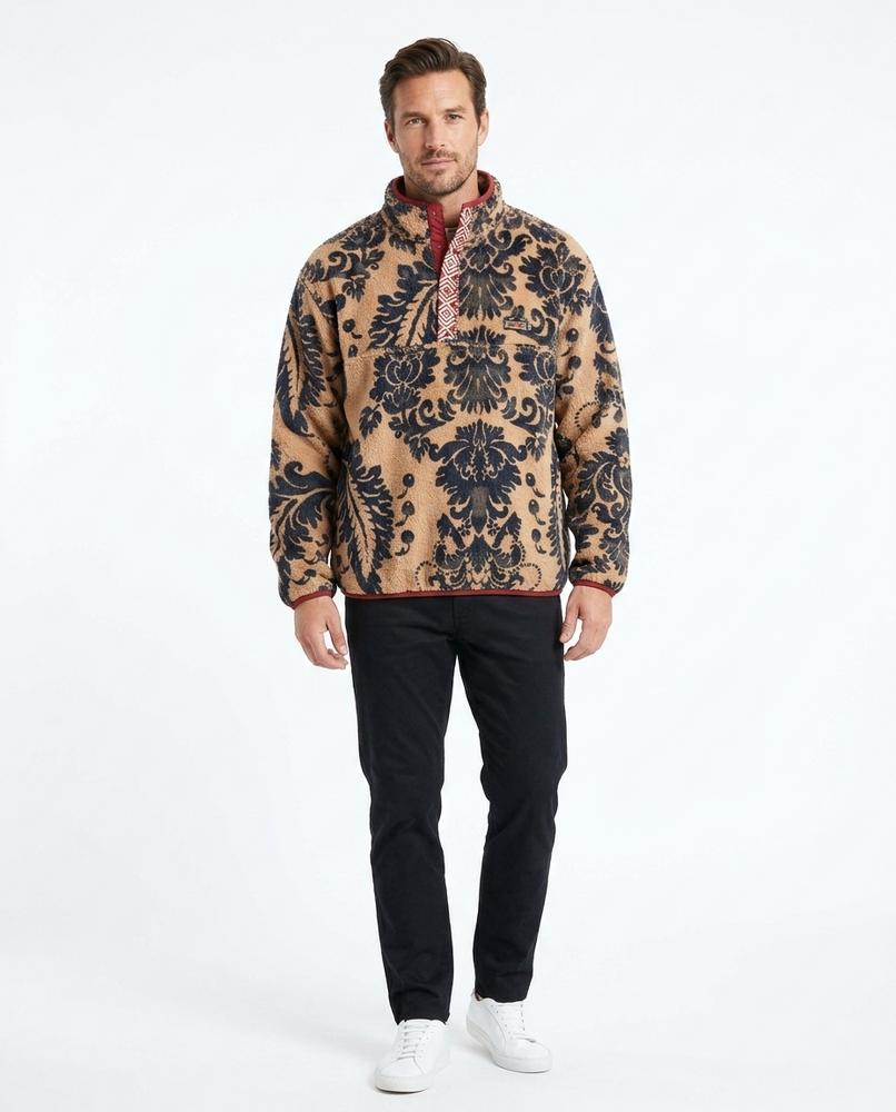 Talbos Closet - Vihal | Patterned Fleece Sweatshirt Men