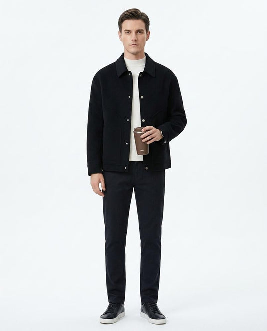 Talbos Closet - Zeser | Wool Collared Jacket Men