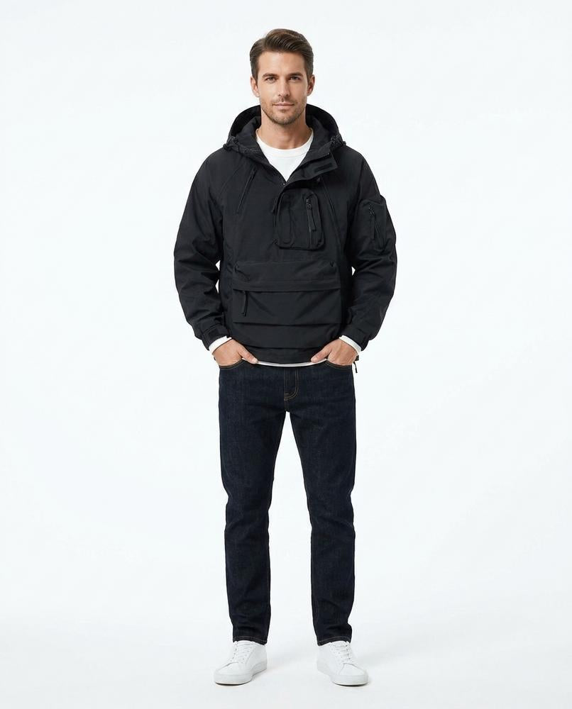Talbos Closet - Vatal | Hooded Pullover Jacket Men