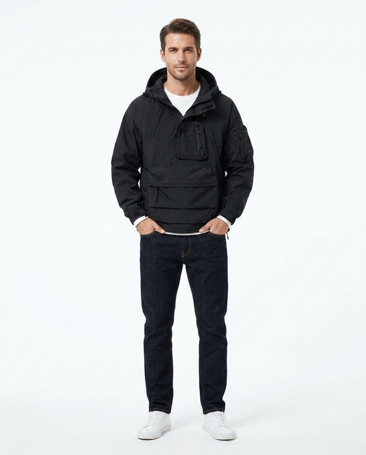 Talbos Closet - Vatal | Hooded Pullover Jacket Men