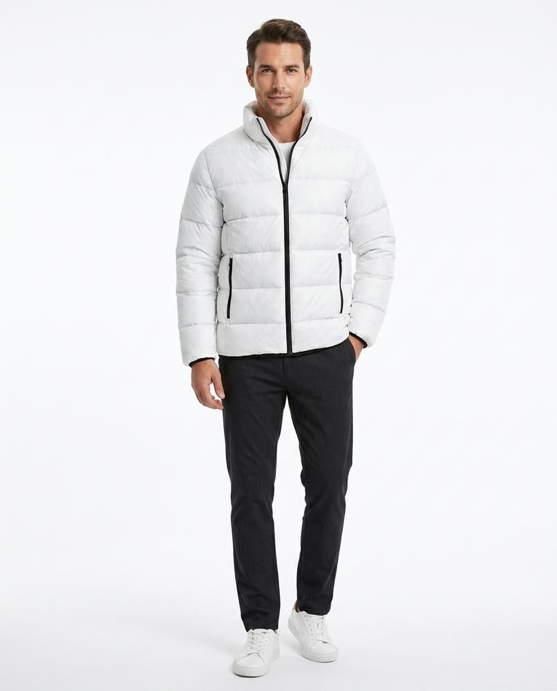 Talbos Closet - Nisen | Quilted Zip-Up Jacket Men