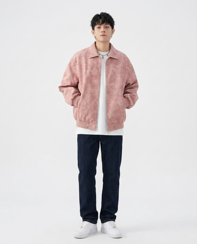 Talbos Closet - Kamin | Zip-Up Relaxed-Fit Jacket Men