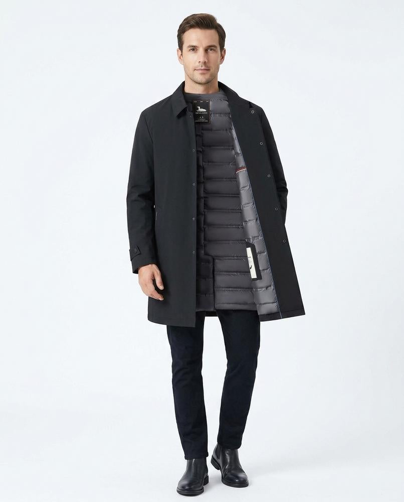 Talbos Closet - Zatir | Quilted-Lined Wind-Resistant Coat Men