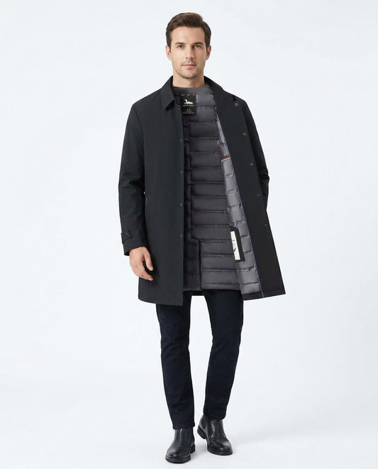 Talbos Closet - Zatir | Quilted-Lined Wind-Resistant Coat Men