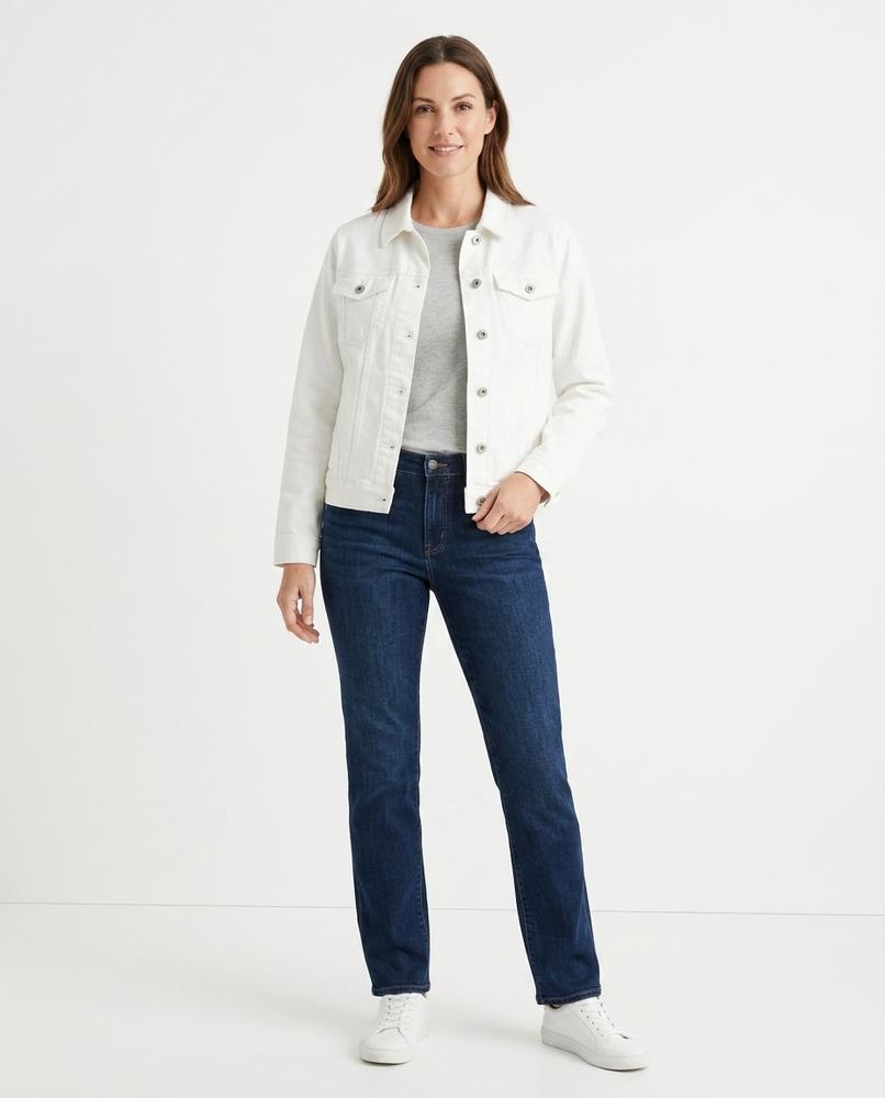 Talbos Closet - Kamon | Stone-Washed Button-Up Denim Jacket Women