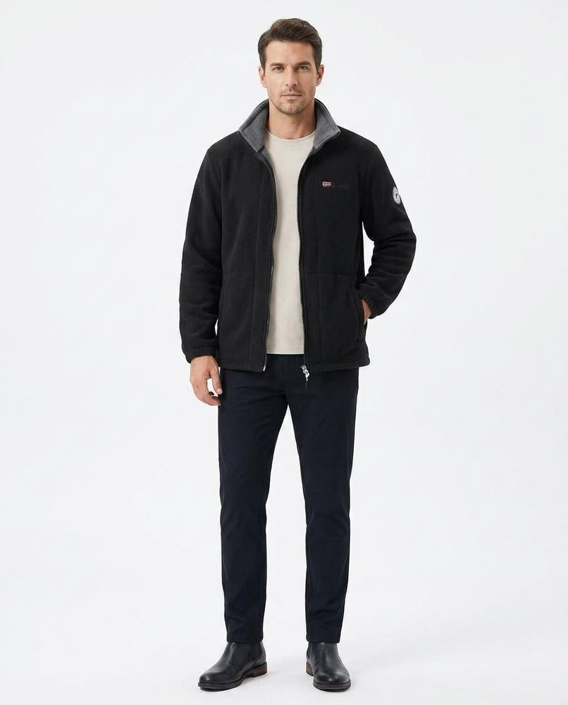 Talbos Closet - Milar | Fleece Zip-Up Jacket Men