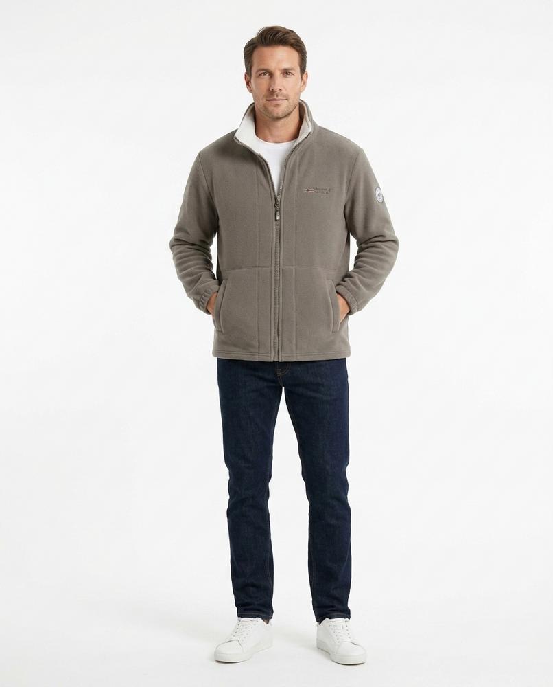 Talbos Closet - Milar | Fleece Zip-Up Jacket Men