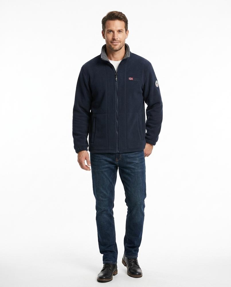 Talbos Closet - Milar | Fleece Zip-Up Jacket Men