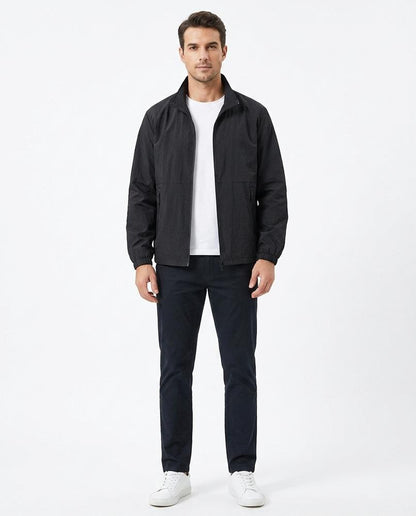 Talbos Closet - Vatir | Zip-Up Stand-Collar Jacket Men