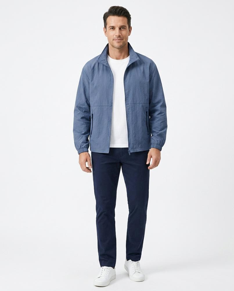 Talbos Closet - Vatir | Zip-Up Stand-Collar Jacket Men
