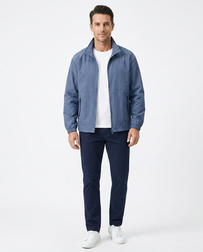 Talbos Closet - Vatir | Zip-Up Stand-Collar Jacket Men