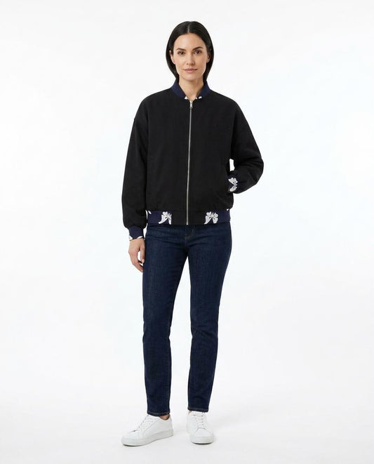 Talbos Closet - Zeron | Zip-Up Embroidered Jacket Women