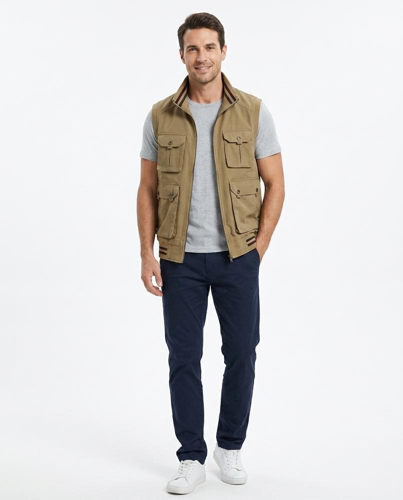 Talbos Closet - Vilev | Multi-Pocket Zipped Vest Women