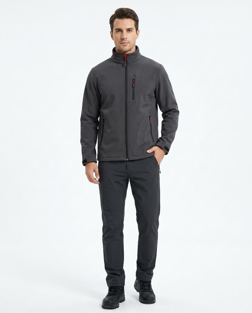 Talbos Closet - Rovel | Zip-Up Softshell Jacket Men