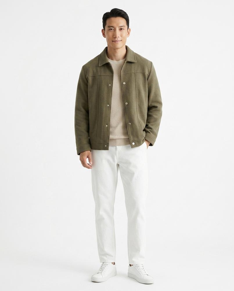 Talbos Closet - Nilen | Structured Snap-Button Jacket Men