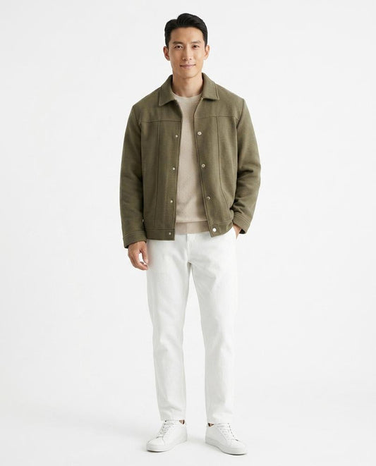 Talbos Closet - Nilen | Structured Snap-Button Jacket Men