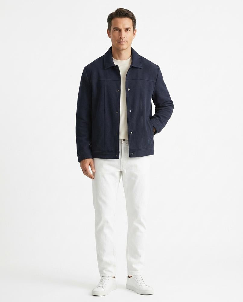 Talbos Closet - Nilen | Structured Snap-Button Jacket Men