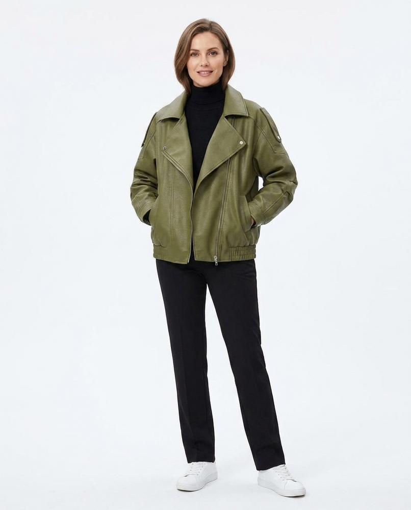 Talbos Closet - Caren | Oversized Faux Leather Jacket Women