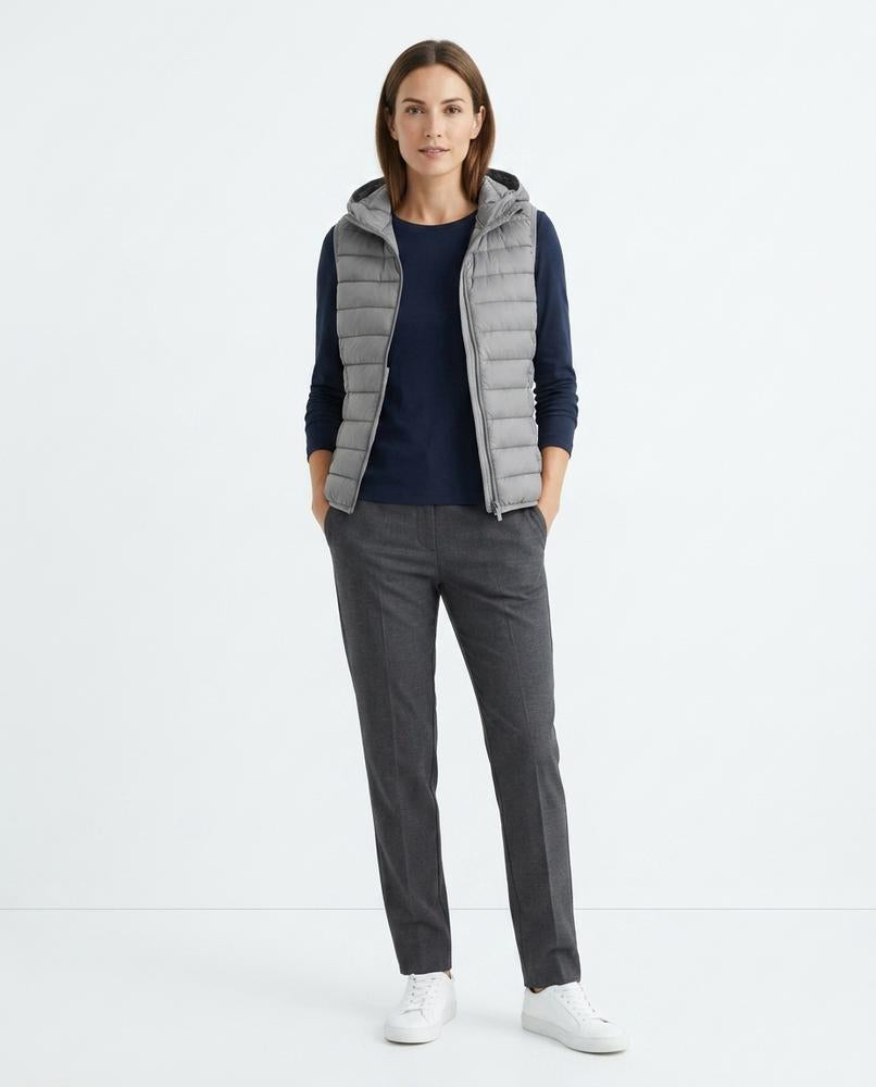 Talbos Closet - Lemor | Quilted Hooded Vest Women