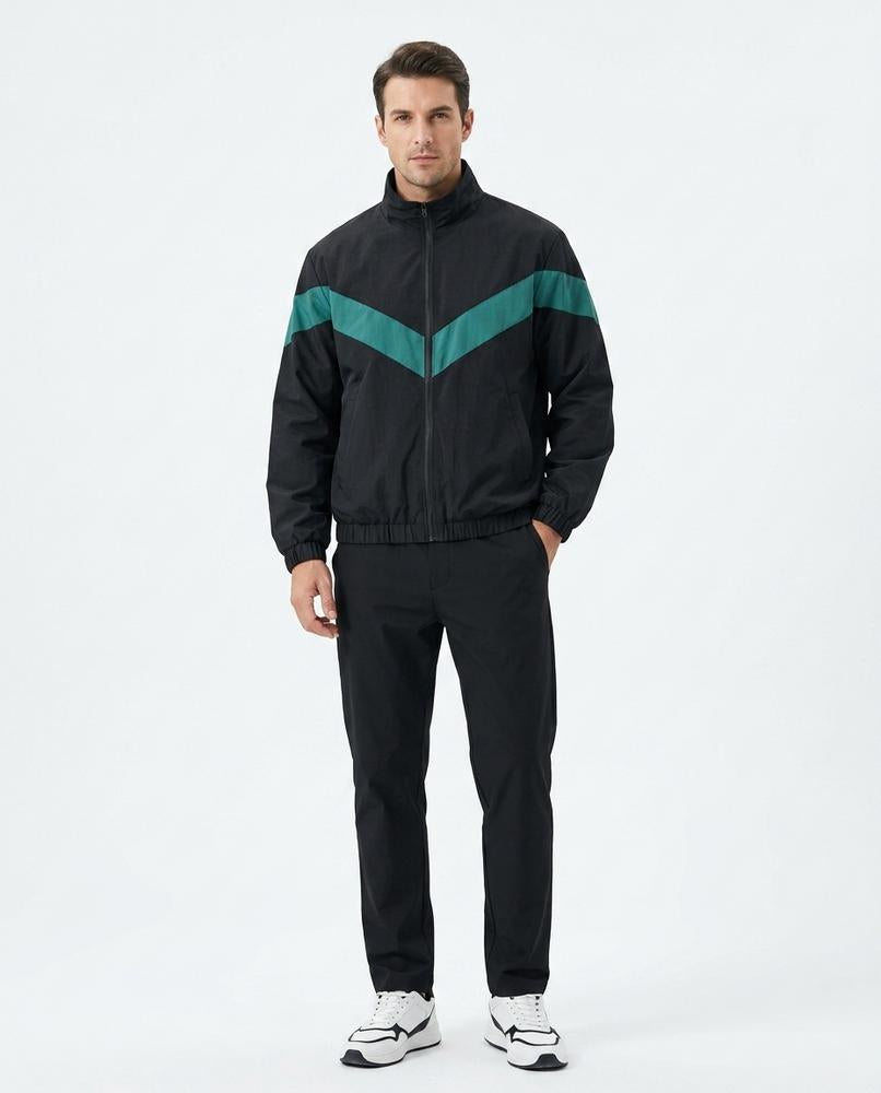 Talbos Closet - Vizan | Zip-Up Color-Block Jacket Men