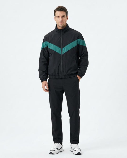 Talbos Closet - Vizan | Zip-Up Color-Block Jacket Men