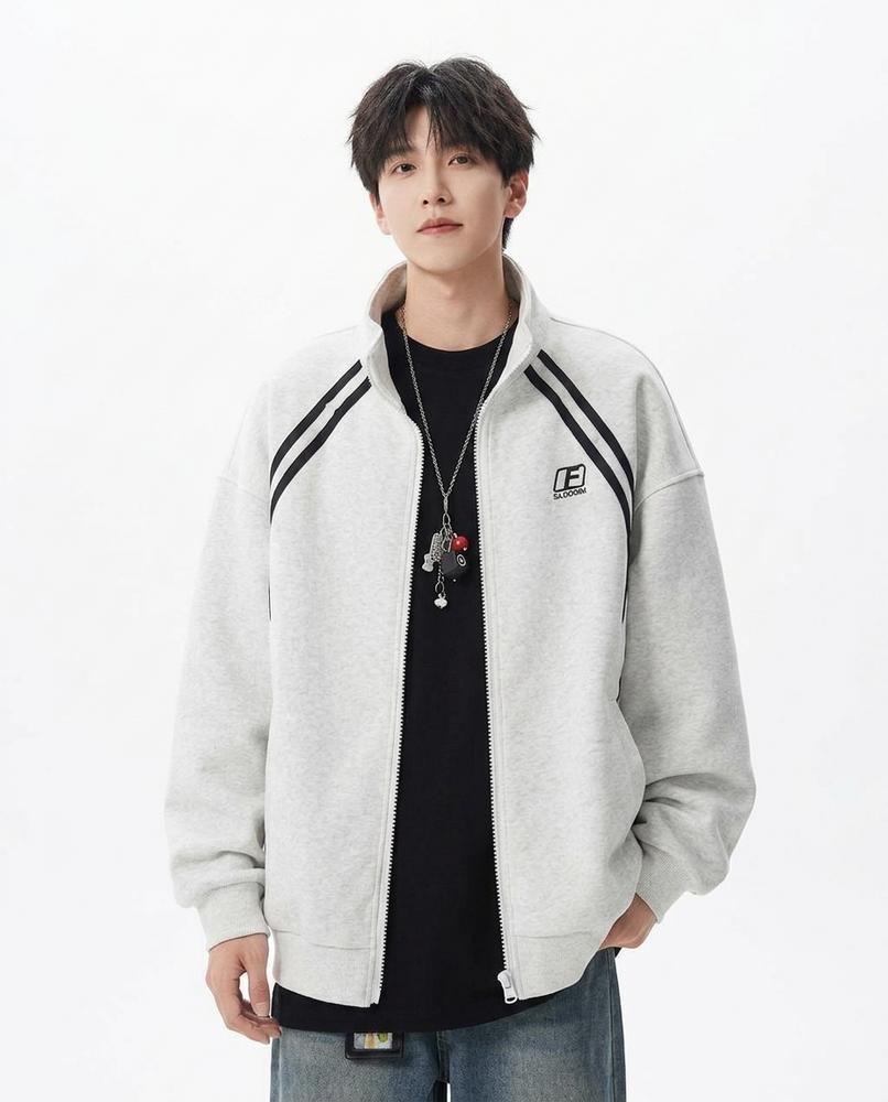 Talbos Closet - Valar | Zip-Up Striped Jacket Men