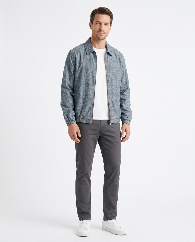 Talbos Closet - Catal | Zip-Up Cotton Jacket Men