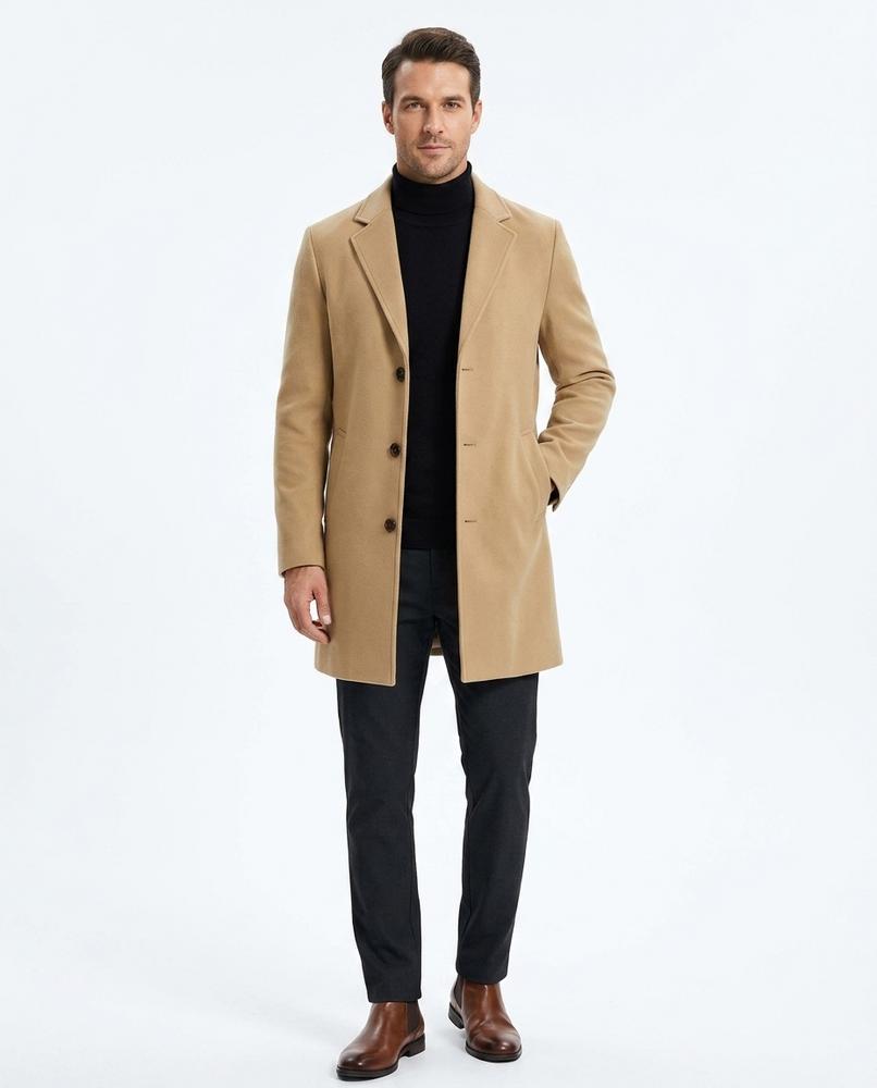 Talbos Closet - Selin | Buttoned Tailored Coat Men