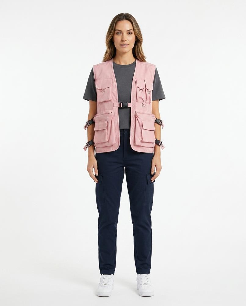 Talbos Closet - Nelan | Multi-Pocket Adjustable Vest Women