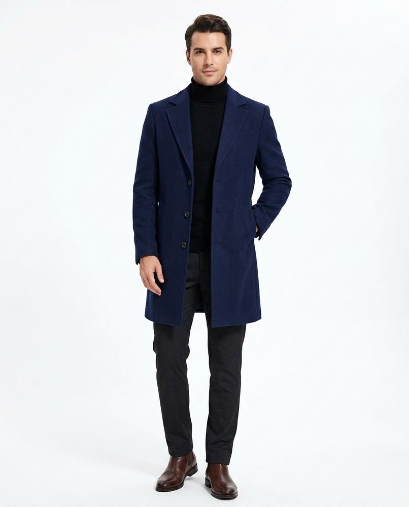 Talbos Closet - Selin | Buttoned Tailored Coat Men