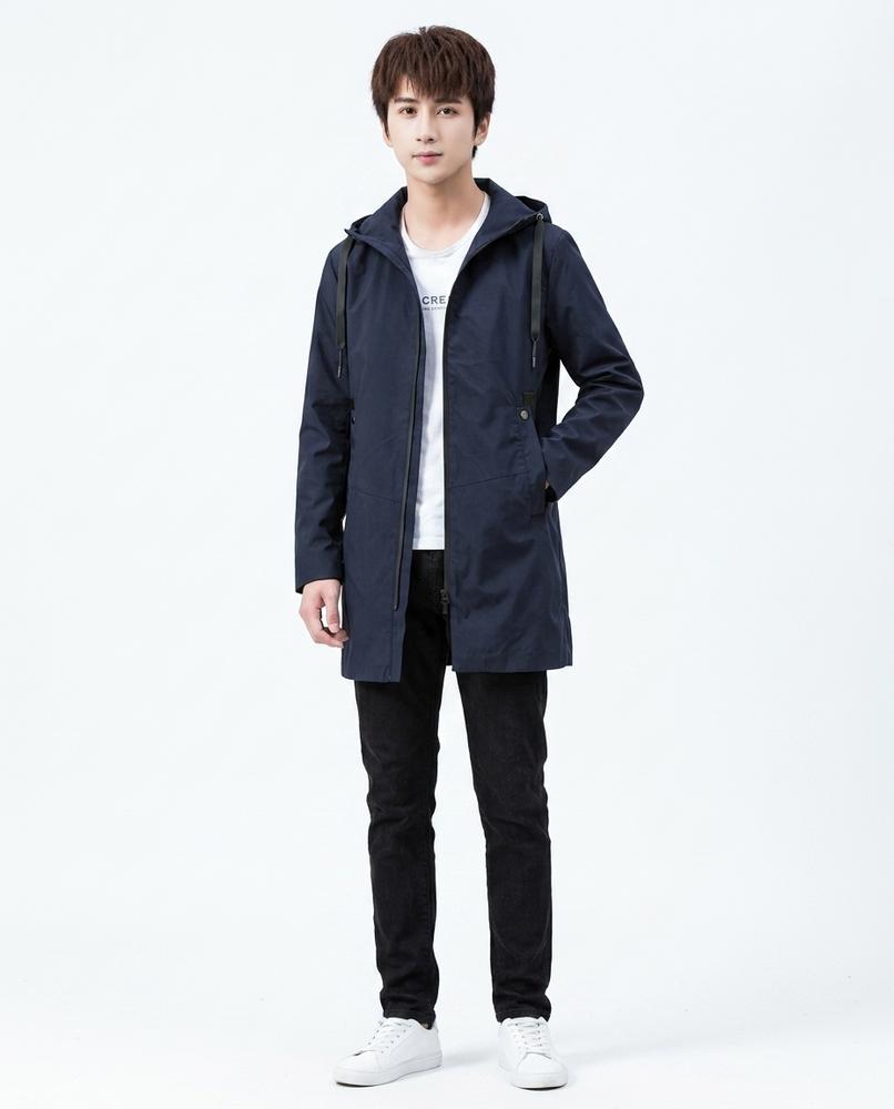 Talbos Closet - Misin | Hooded Mid-Length Coat Men