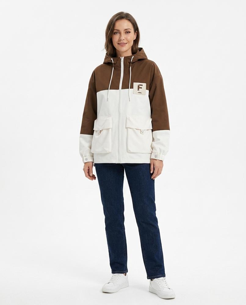Talbos Closet - Velen | Color-Block Hooded Jacket Women